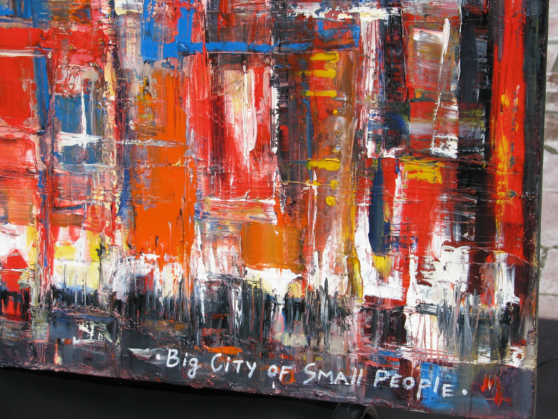 Big City of Small People — detail 2