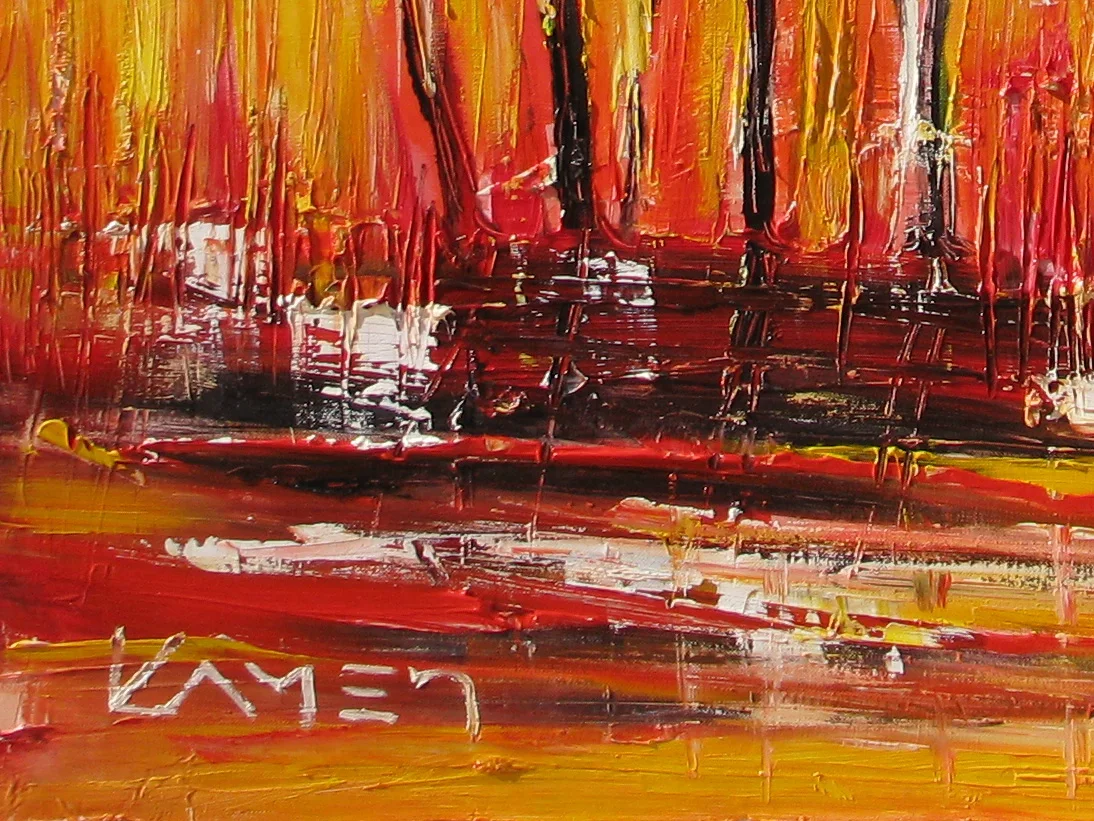 Burning Sunset — detail 2