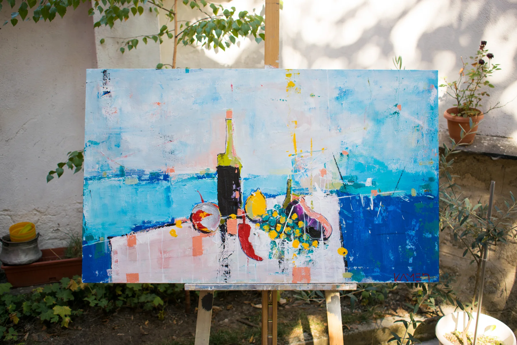 Fruits & Wine by the Sea — detail 1