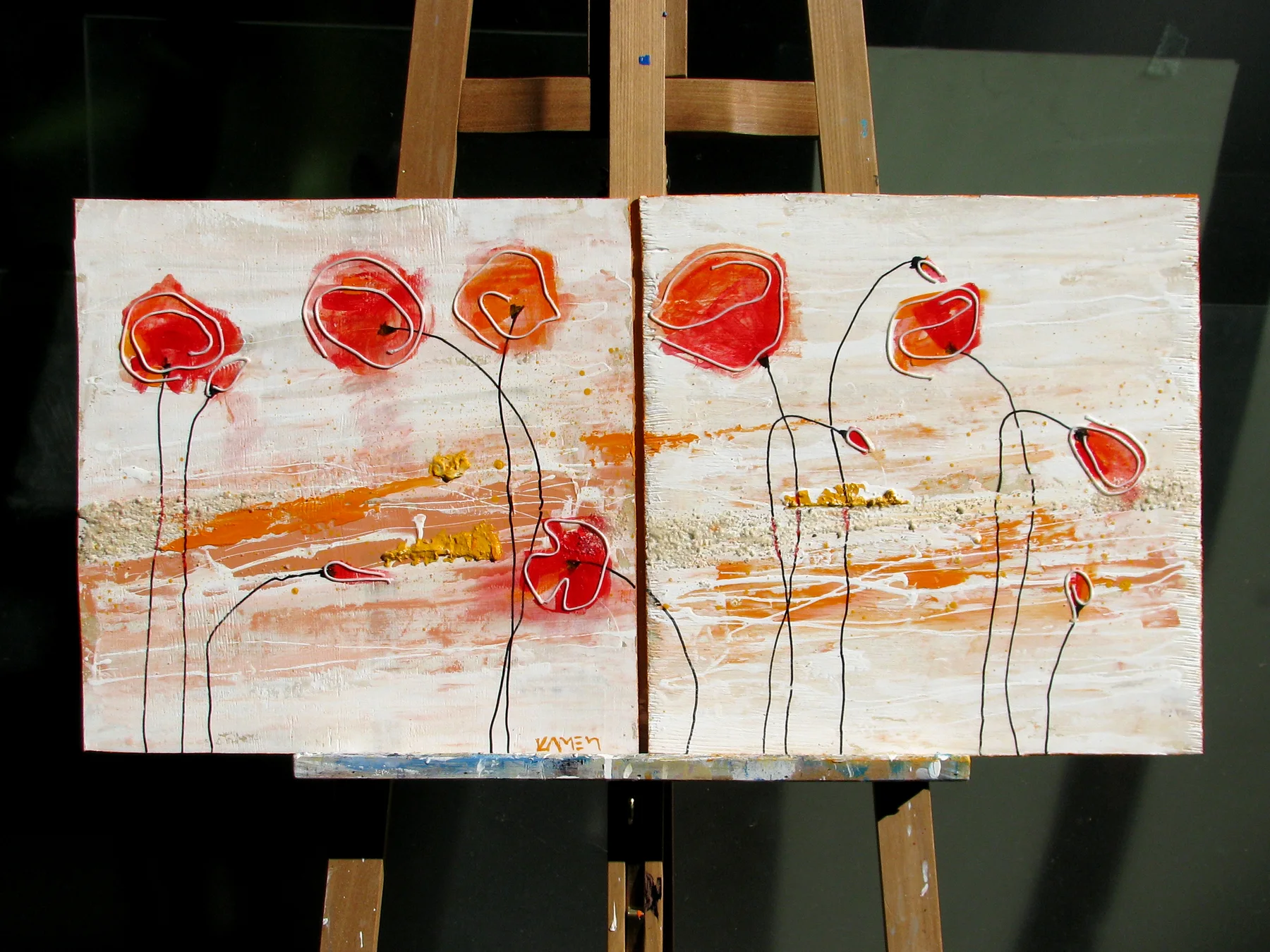 Not Only Poppies — detail 1