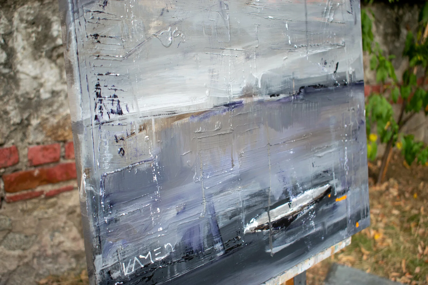 Orange Moon — detail 2