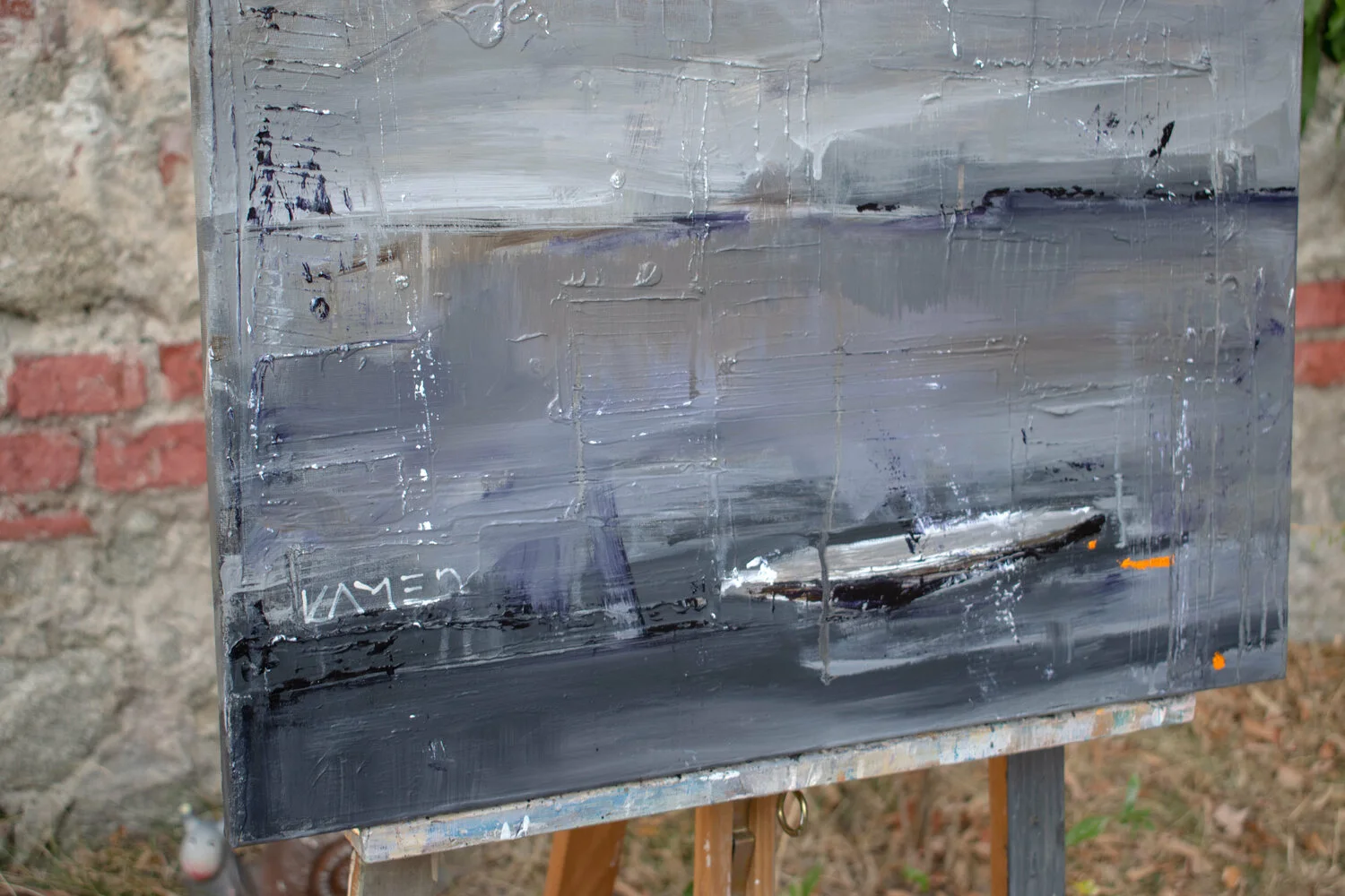 Orange Moon — detail 4