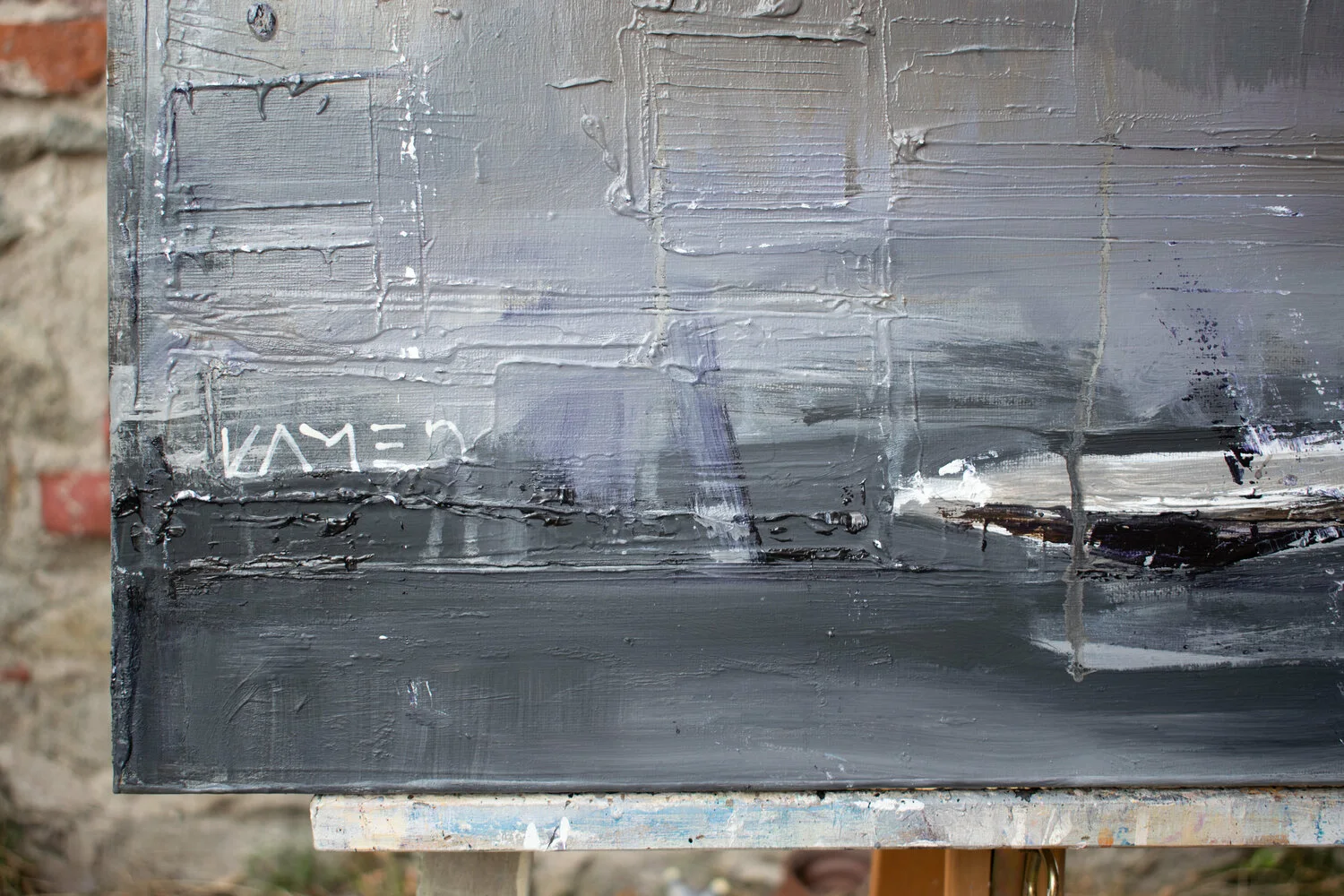 Orange Moon — detail 6