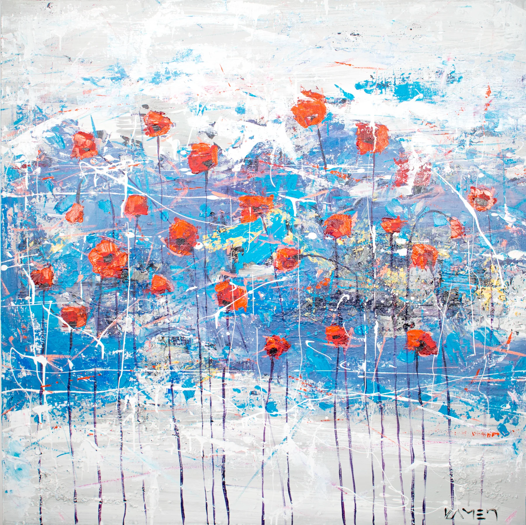 Poppies at Dusk 2