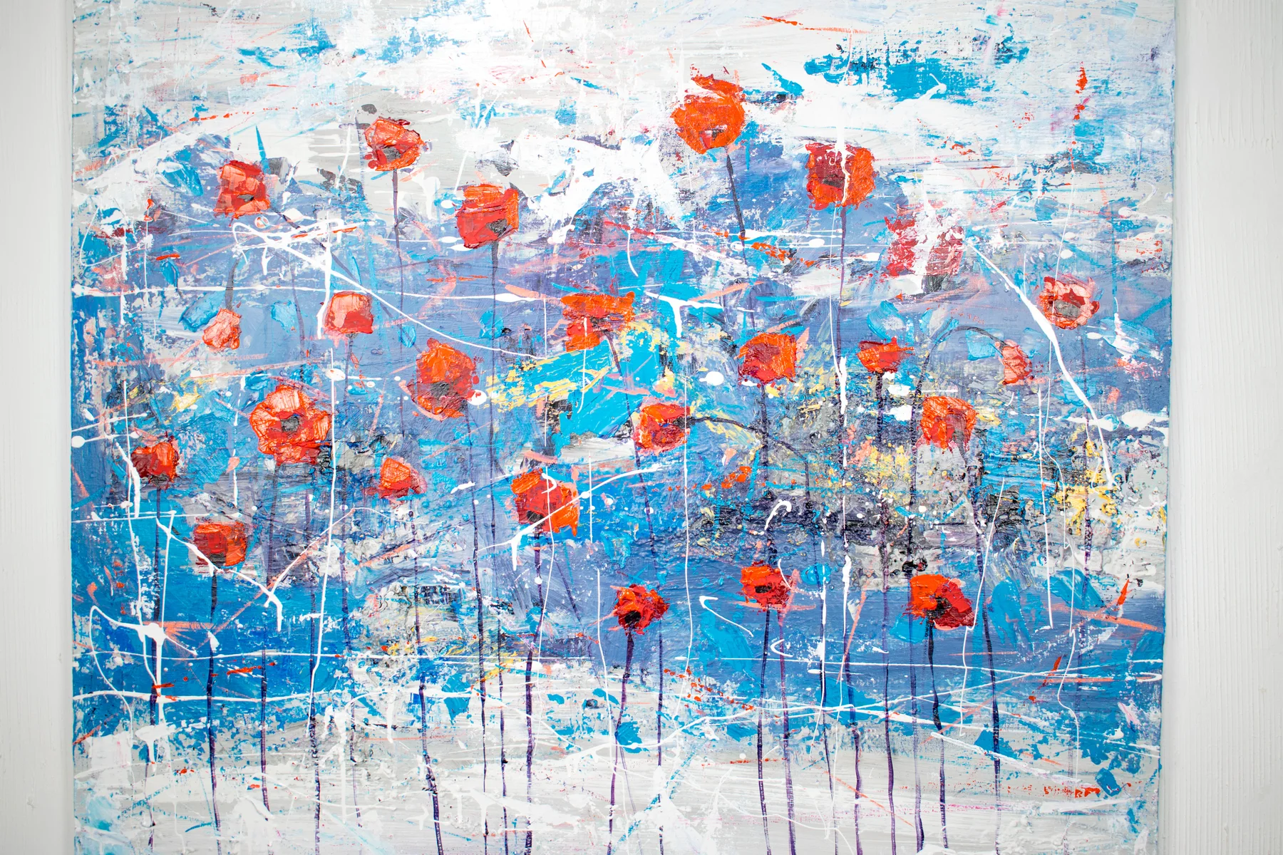 Poppies at Dusk 2 — detail 2
