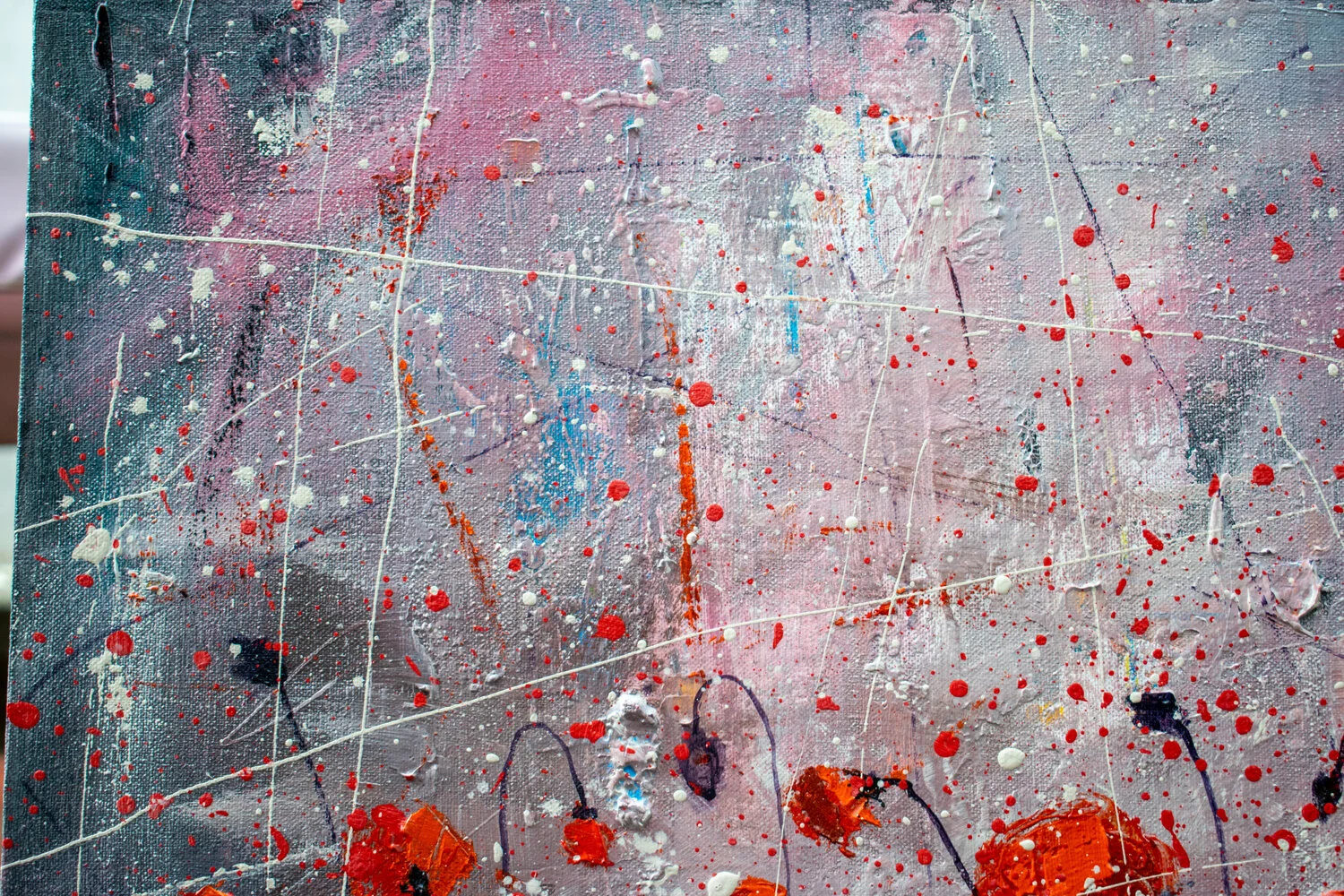 Poppies at Dusk 4 — detail 2