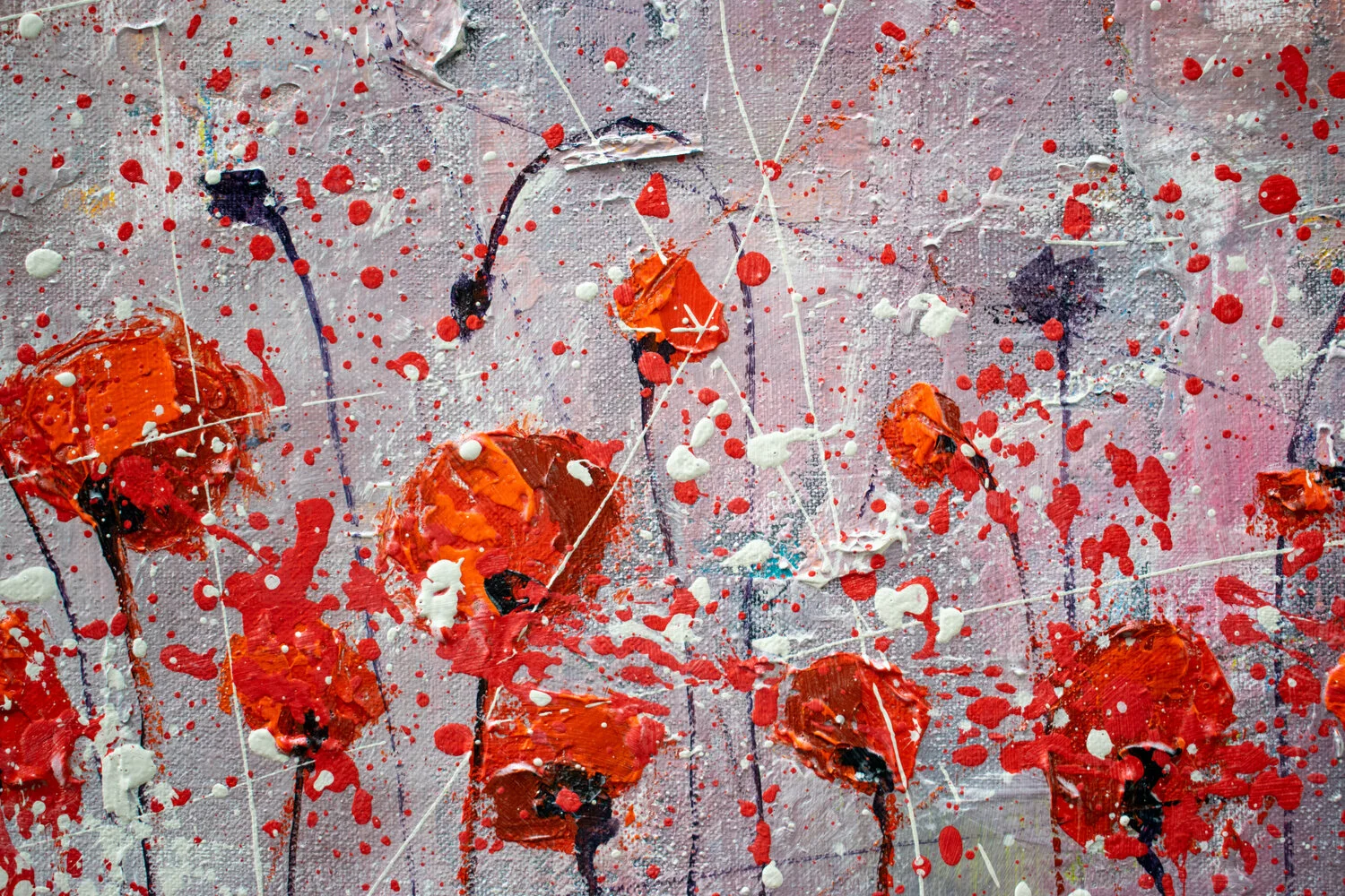 Poppies at Dusk 4 — detail 3