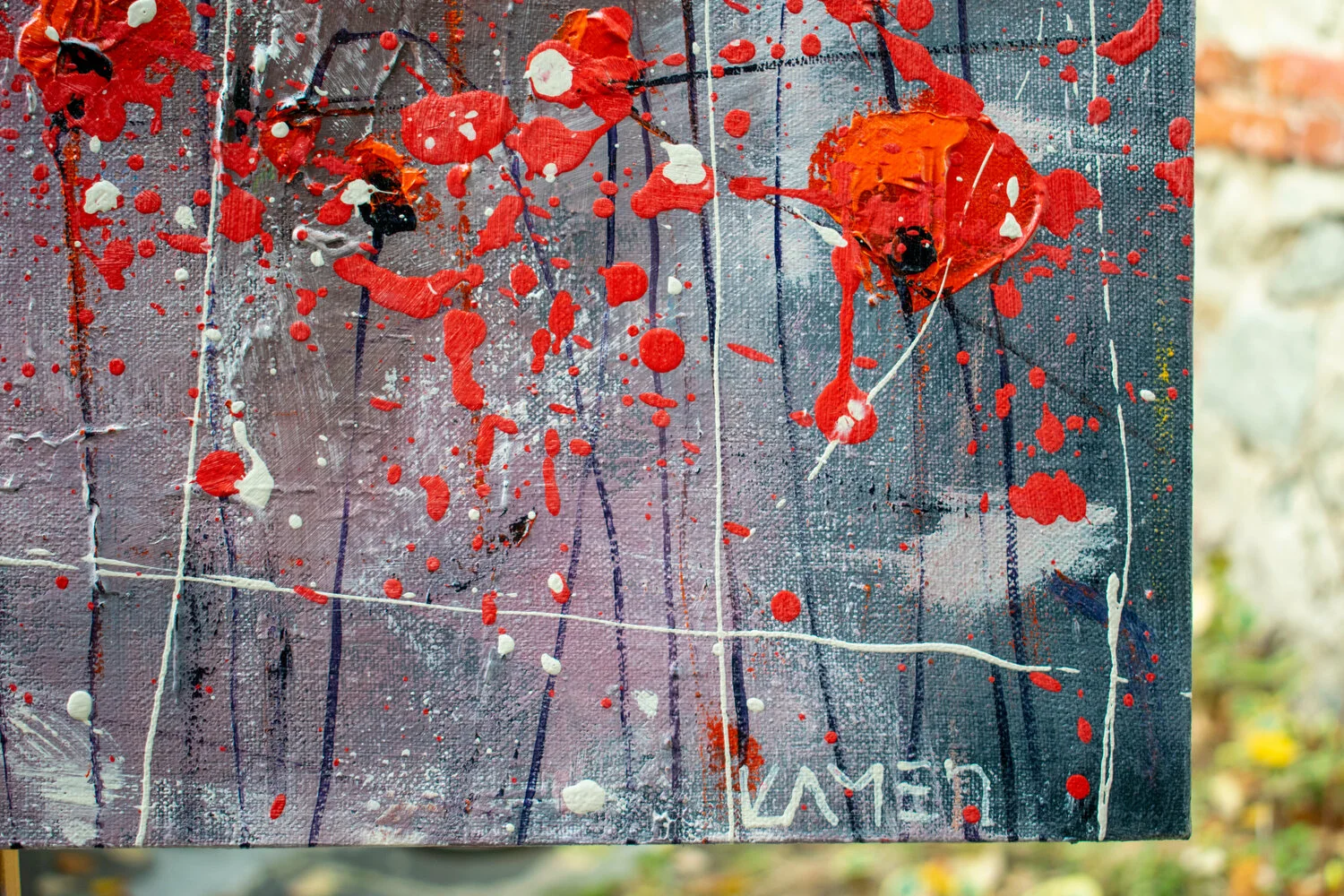 Poppies at Dusk 4 — detail 4