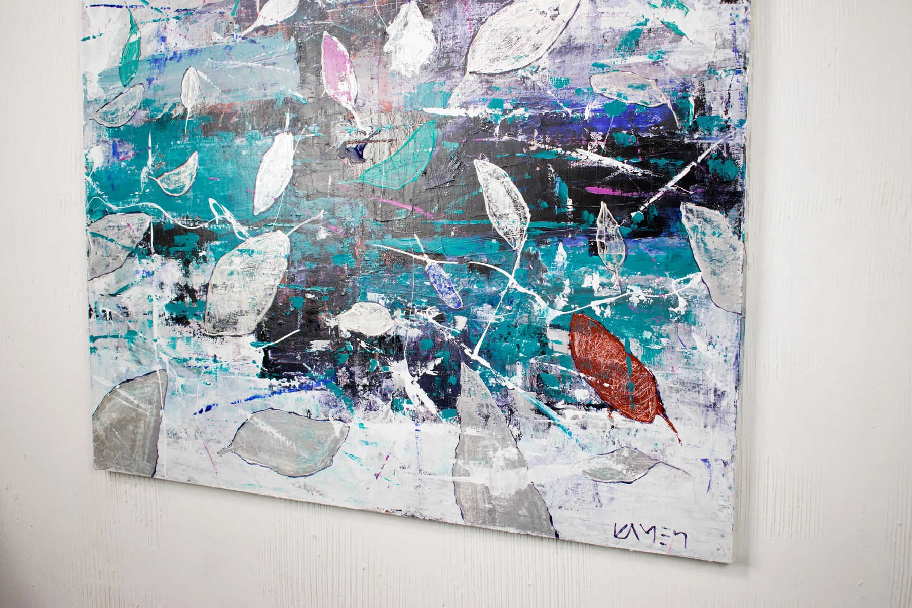 Silver Leaves — detail 2