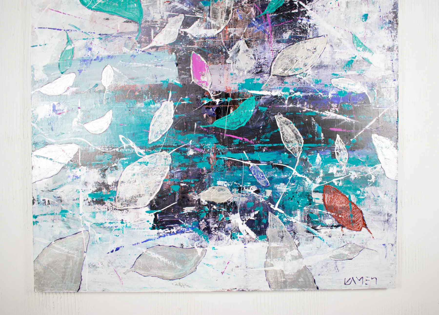 Silver Leaves — detail 3