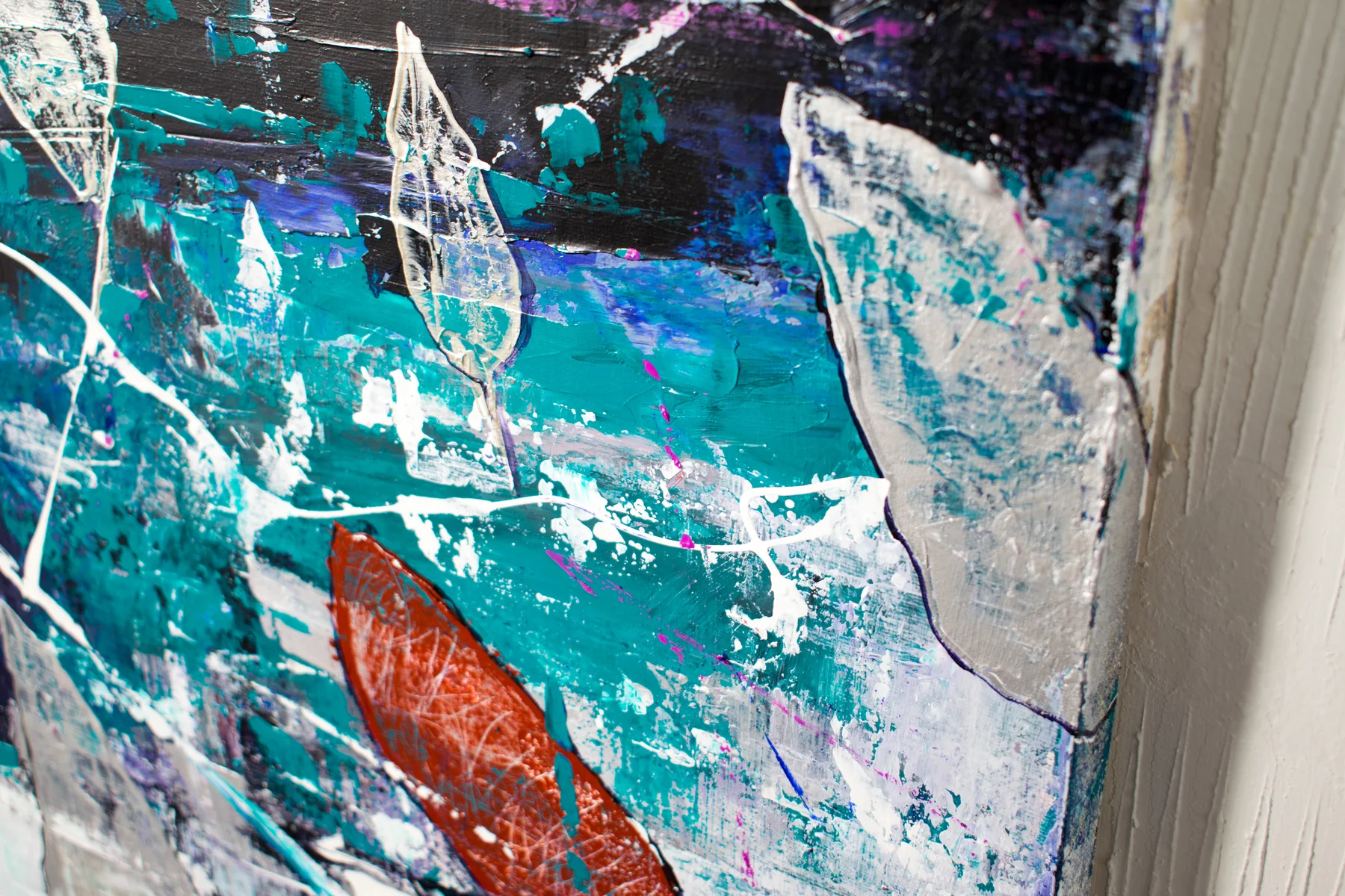 Silver Leaves — detail 5