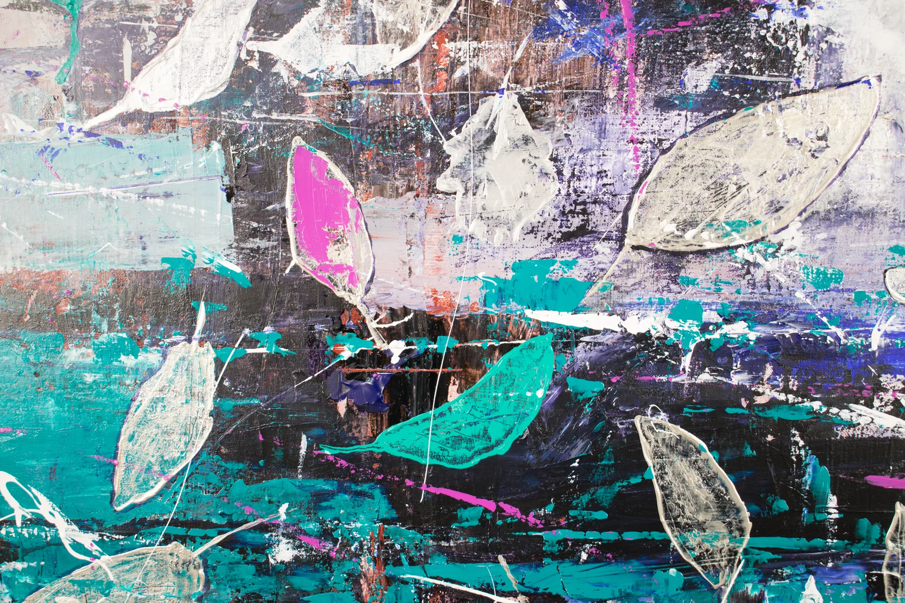 Silver Leaves — detail 7