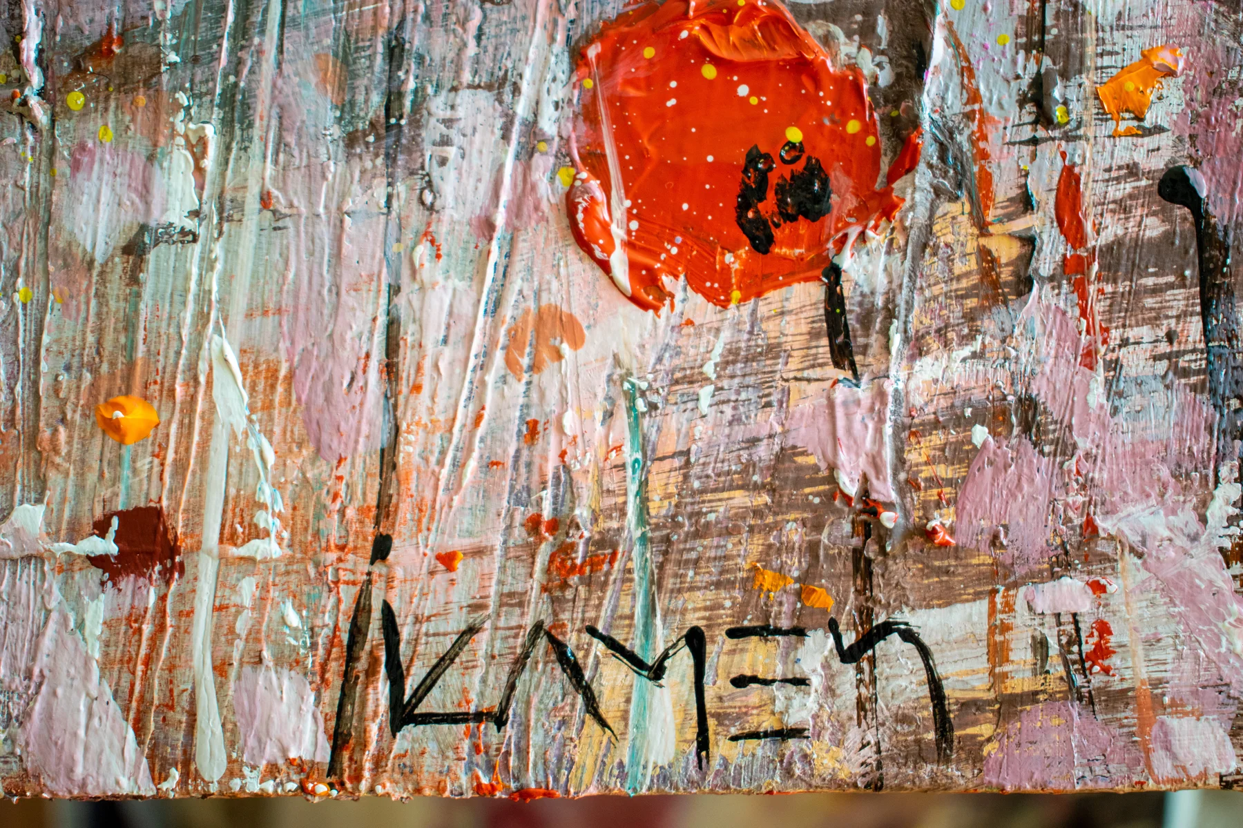 Summerfield with Poppies — detail 11