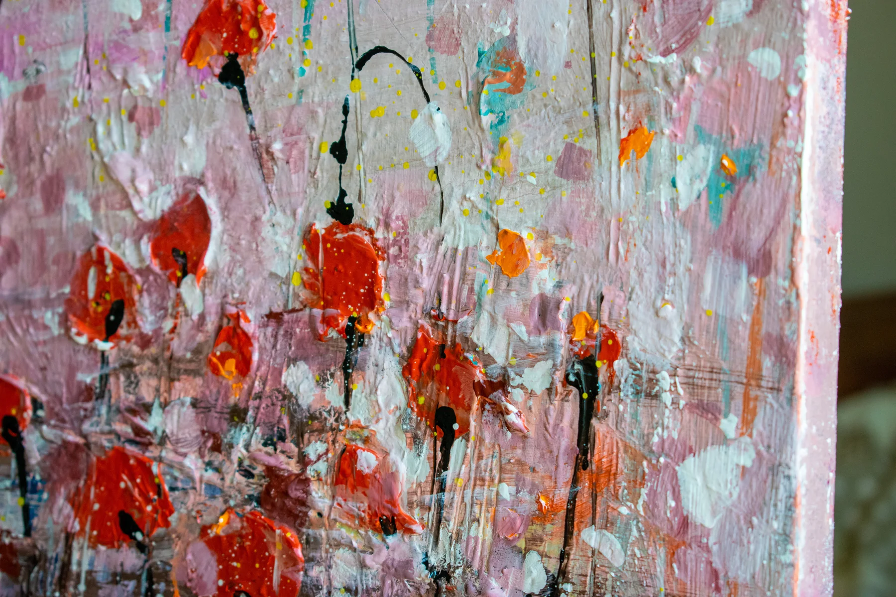 Summerfield with Poppies — detail 5