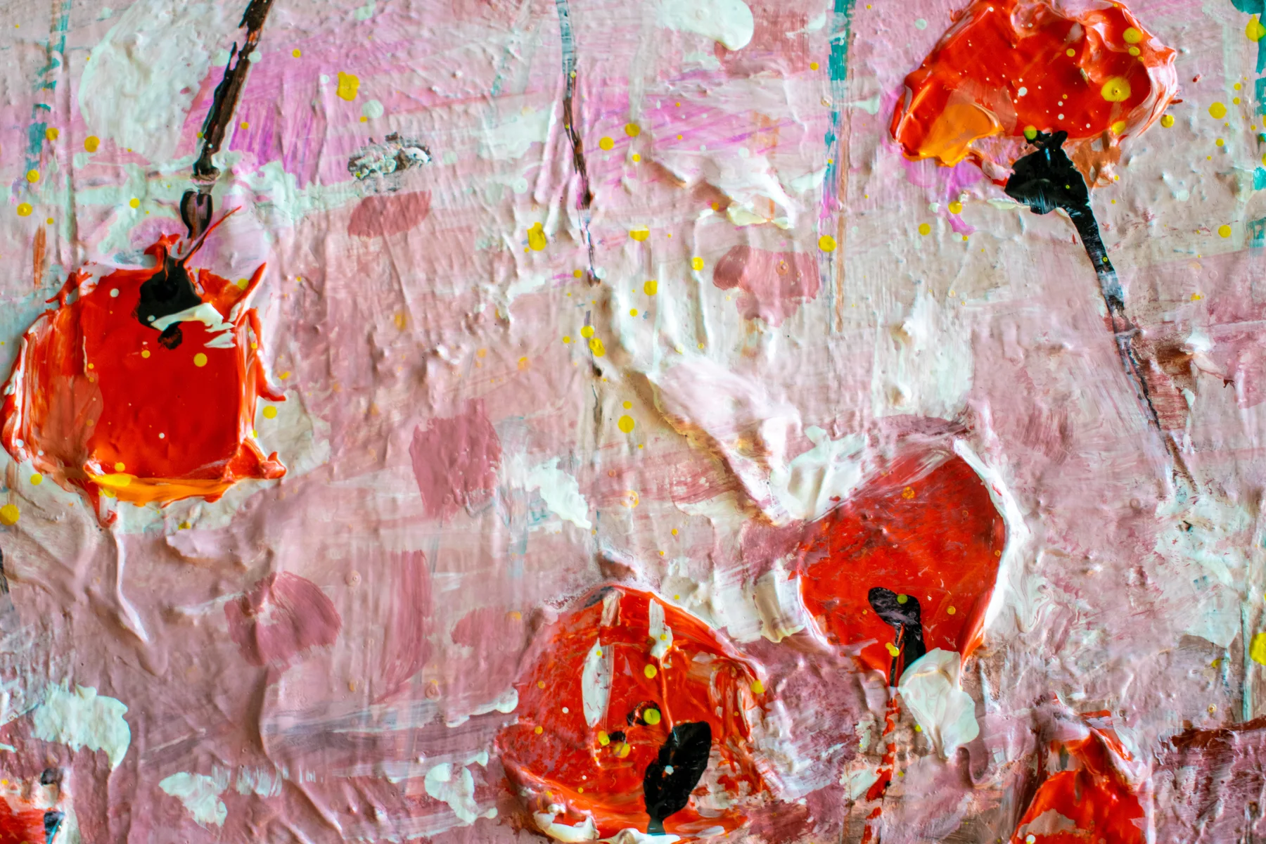 Summerfield with Poppies — detail 8