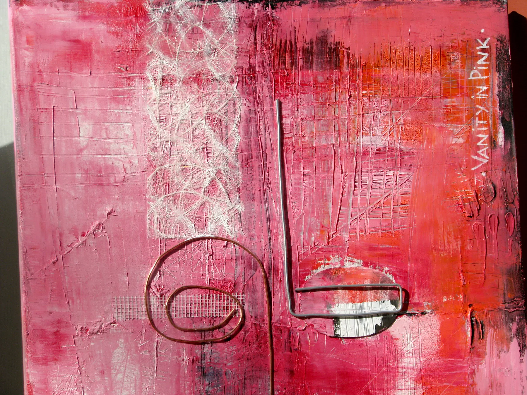Vanity in Pink — detail 2