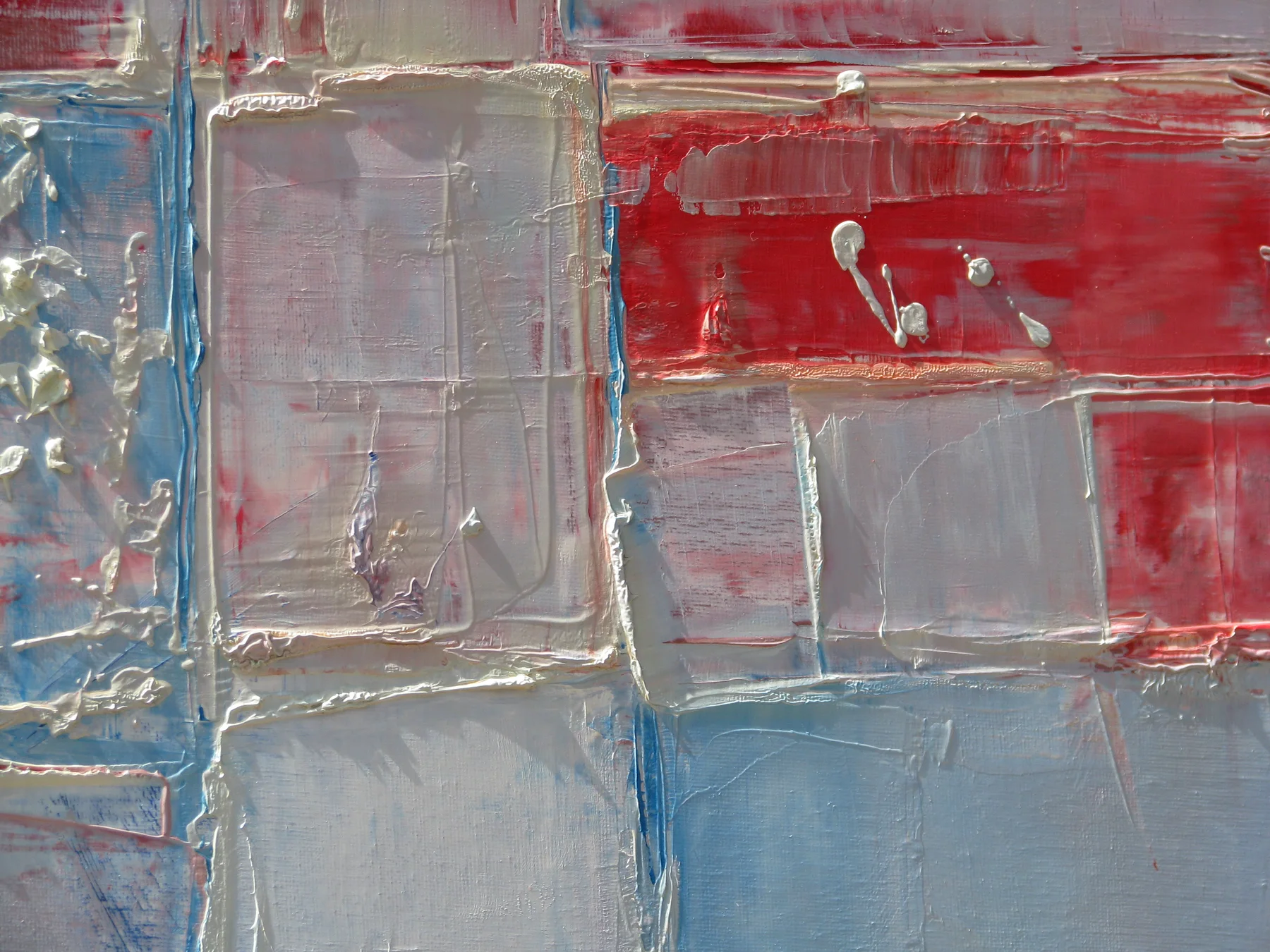 Violet Harmony in Blue — detail 1